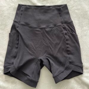 Women's Charcoal Bike Shorts